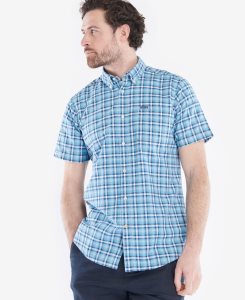 Aqua Barbour Whitsand Tailored Shirt | NET-657142