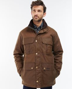 Archive Olive Barbour Malcolm Wax Jacket | RJN-659437