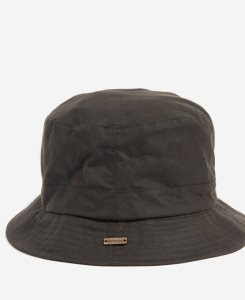 Black Barbour Dovecote Bucket Hat | LZG-451097