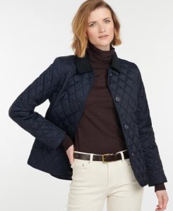 Black Barbour Omberlsey Quilted Jacket | KBL-836402