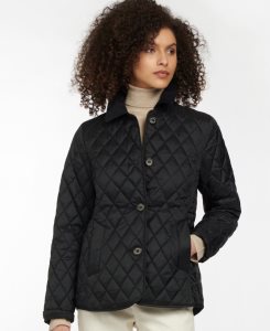 Black Barbour Omberlsey Quilted Jacket | XIM-247806