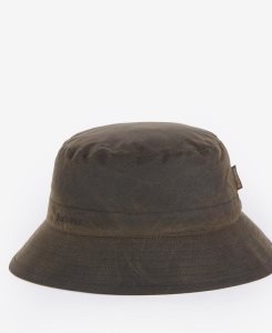 Black Barbour Wax Sports Hat | QGL-637189