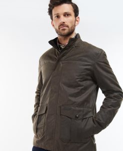 Brown Barbour Sheldon Wax Jacket | YTG-079258