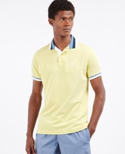 Dusty Mint Barbour Finkle Polo Shirt | YJM-275360