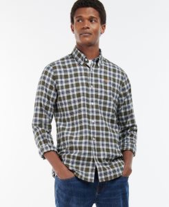 Ecru Barbour Portland Tailored Shirt | XEP-159362