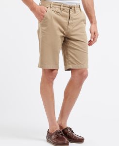 Force Blue Barbour Neuston Twill Shorts | OBL-314670