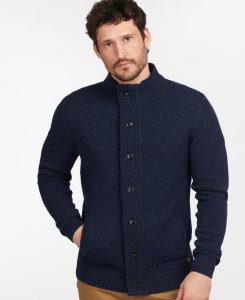 Grey Barbour Tisbury Zip Through Jumper | KYM-960237