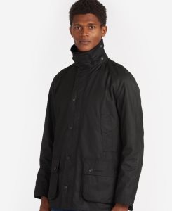 Navy Barbour Ashby Wax Jacket | ELF-516349