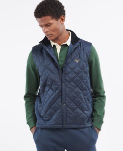 Navy Barbour Crest Gilet | KEO-321048