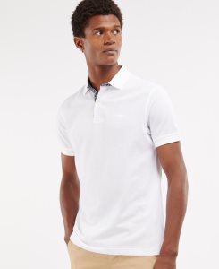 Navy Barbour Dunbar Polo Shirt | INL-894127