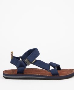 Navy Barbour Hillman Sandals | MTQ-816072