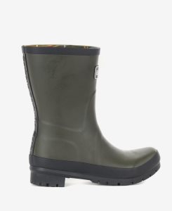 Olive Barbour Banbury Wellington Boots | OYQ-960857