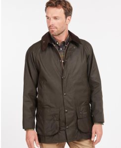 Olive Barbour Classic Beaufort? Wax Jacket | FYS-507893