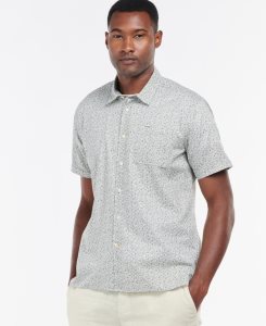 Olive Barbour Melbury Short Sleeve Summer Shirt | HIS-341065