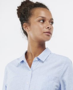 Petal Pink Barbour Beachfront Shirt | CUM-791548