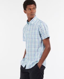 Red Barbour Longstone Short Sleeve Tailored | CGP-976521