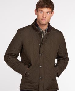 Sage Barbour Powell Quilted Jacket | ZPF-837950