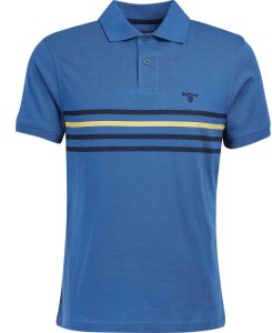 White Barbour Silsden Polo Shirt | RLW-478325