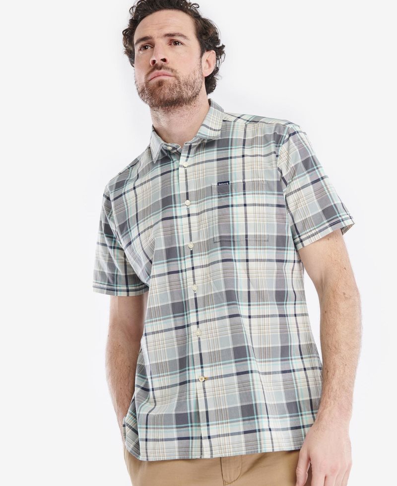 Aqua Barbour Embleton Summer Shirt | TNI-960785