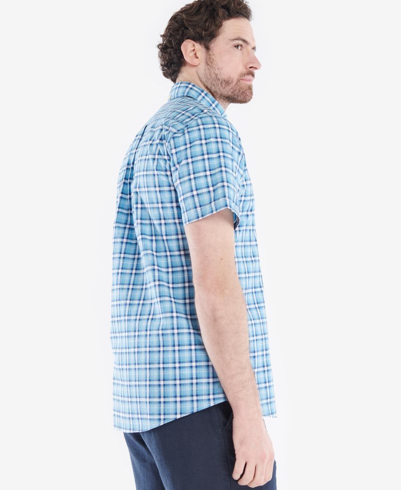 Aqua Barbour Whitsand Tailored Shirt | NET-657142