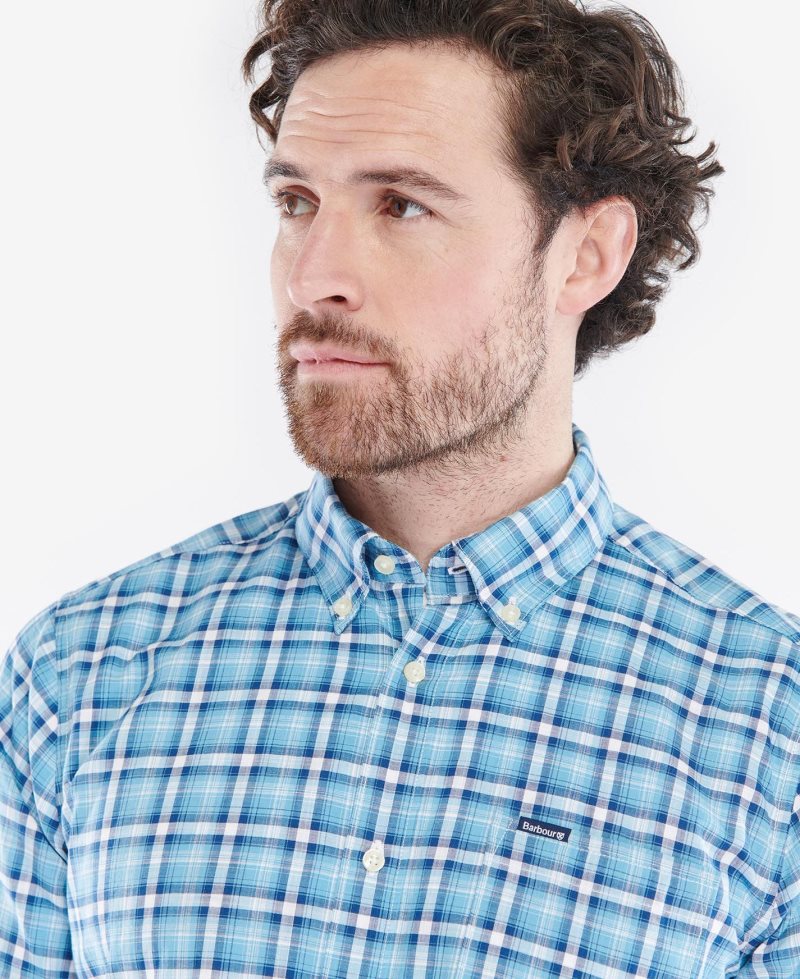 Aqua Barbour Whitsand Tailored Shirt | NET-657142