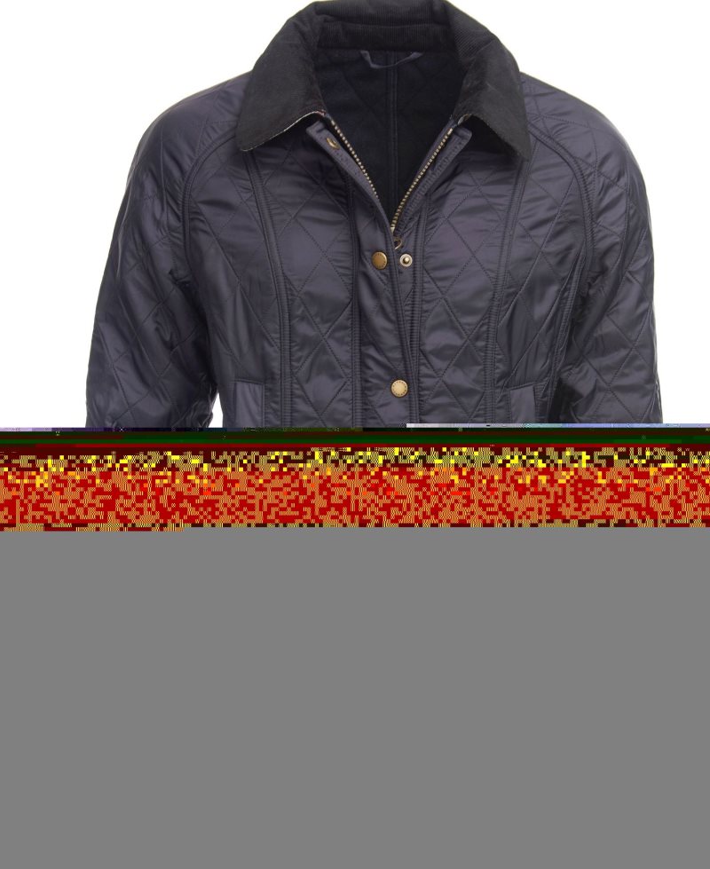 Aubergine Black Barbour Beadnell Polarquilt Jacket | XQM-927543