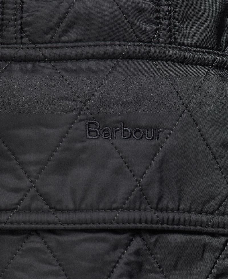 Aubergine Black Barbour Jacke Beadnell Polarquilt | AZH-573168