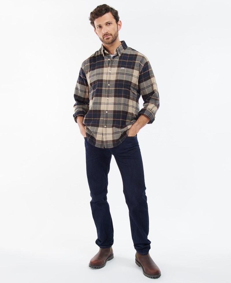 Autumn Dress Barbour Hogside Tartan Shirt | KXE-107354