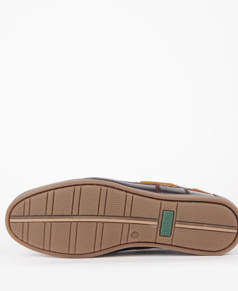 Beige Barbour Capstan Loafers | AKB-093571