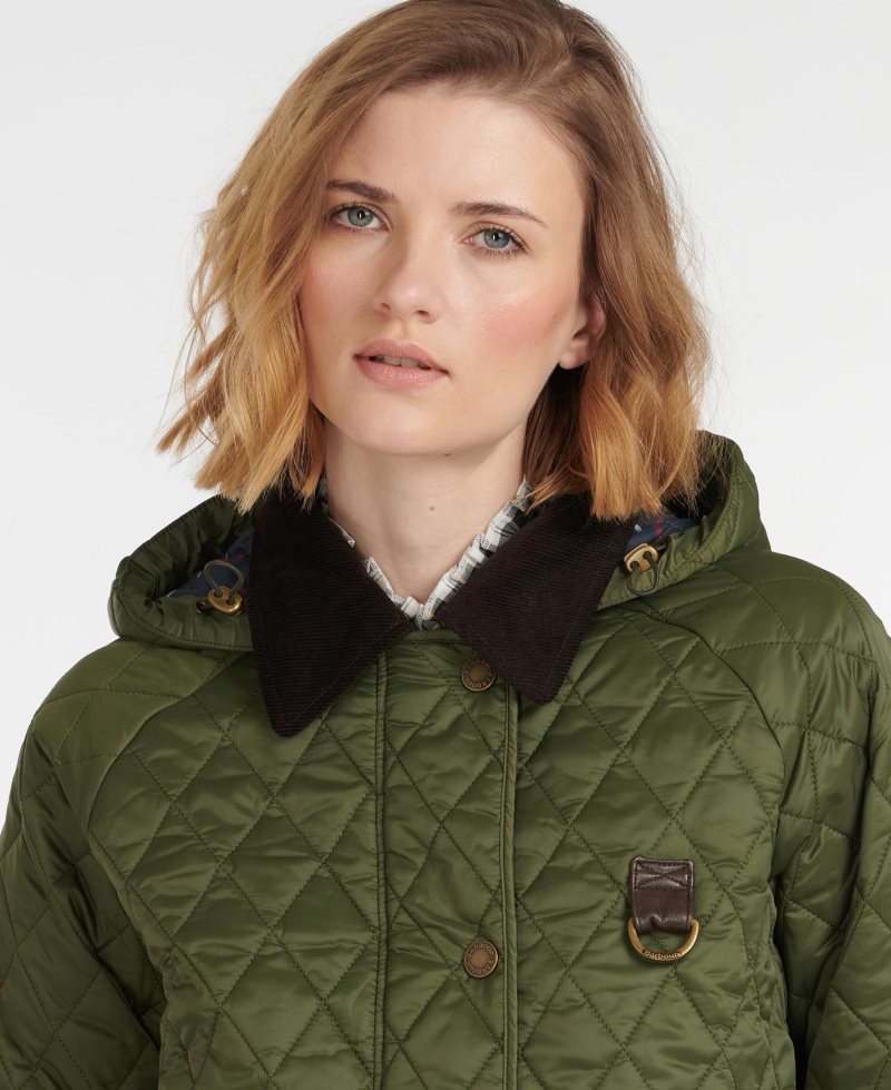 Black Ancient Barbour Tobymory Quilted Jacket | KWH-672380