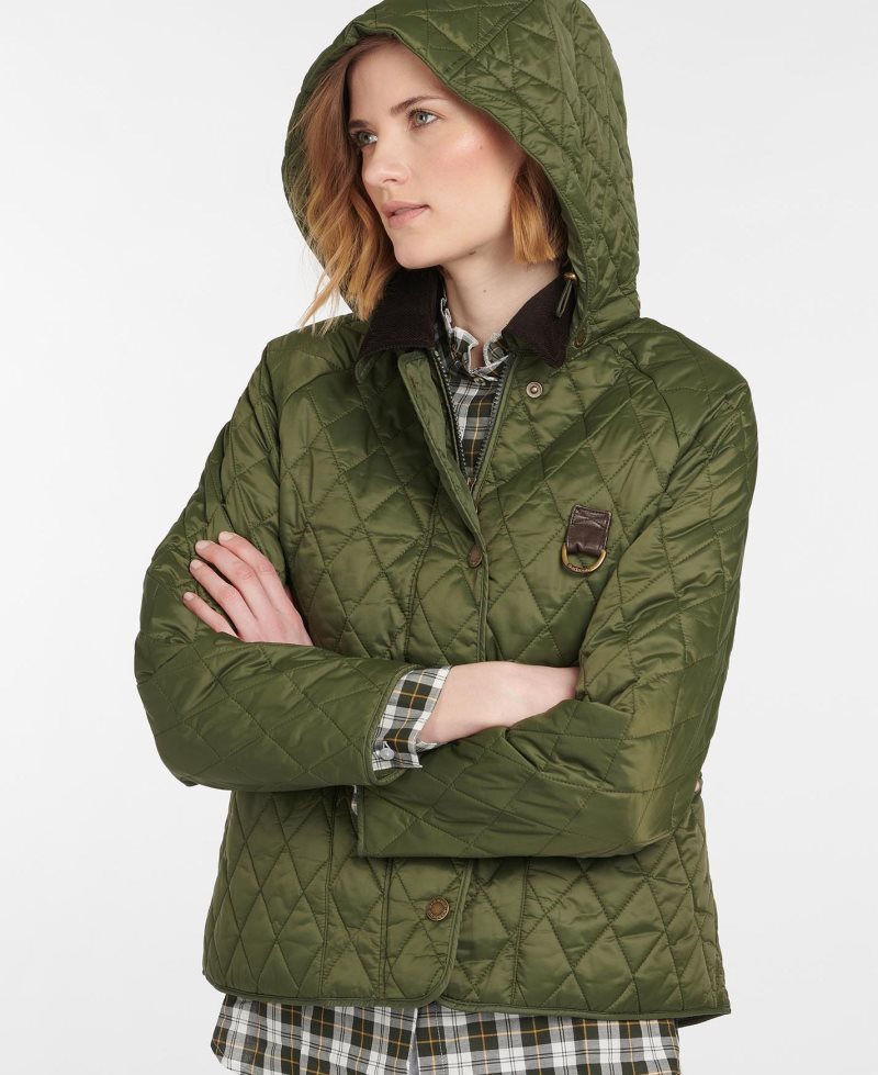 Black Ancient Barbour Tobymory Quilted Jacket | KWH-672380