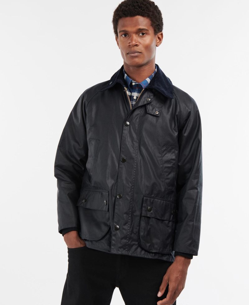 Black Barbour Bedale? Wax Jacket | AXS-170238