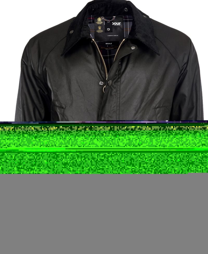 Black Barbour Bedale? Wax Jacket | FES-428057