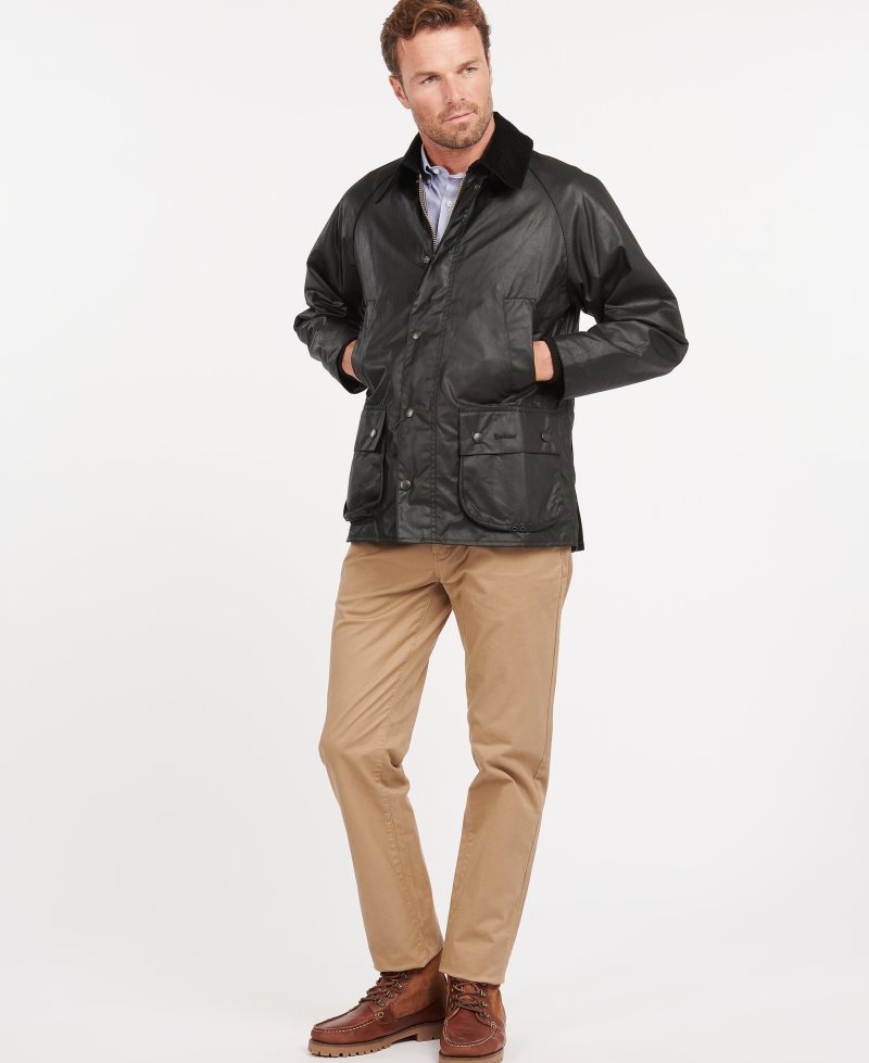 Black Barbour Bedale? Wax Jacket | FES-428057