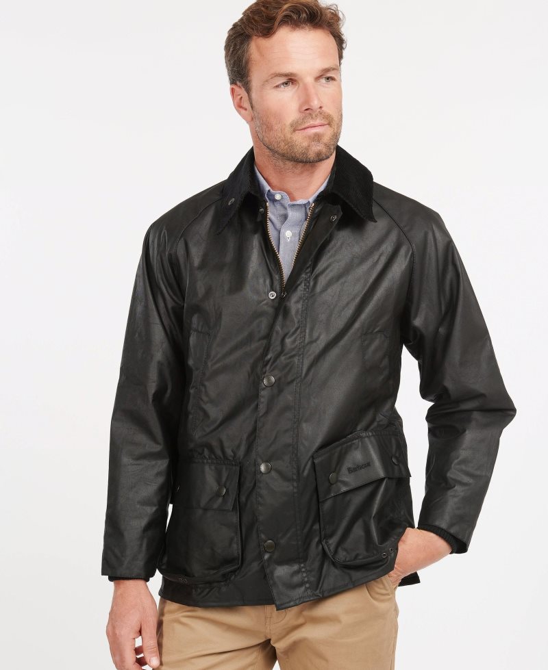 Black Barbour Bedale? Wax Jacket | FES-428057