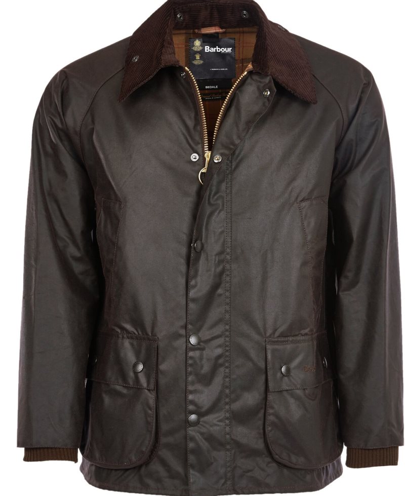 Black Barbour Bedale? Wax Jacket | UOV-604537