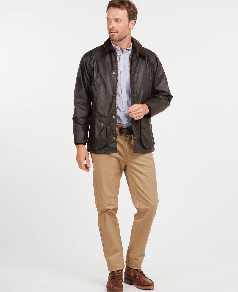 Black Barbour Bedale? Wax Jacket | UOV-604537