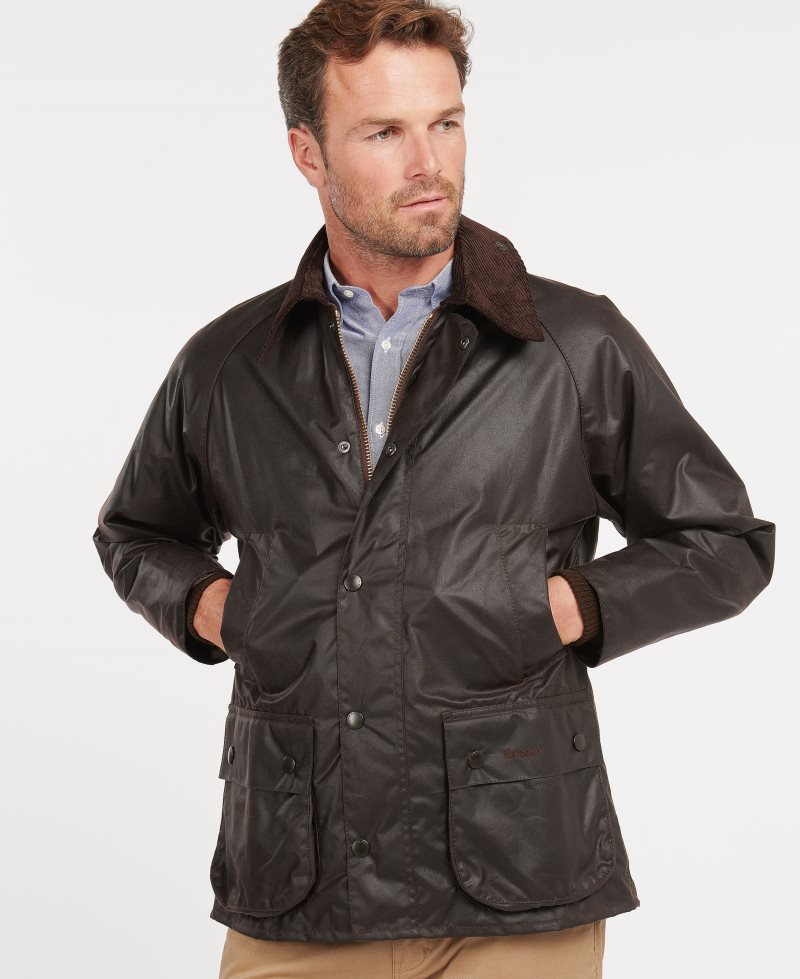 Black Barbour Bedale? Wax Jacket | UOV-604537