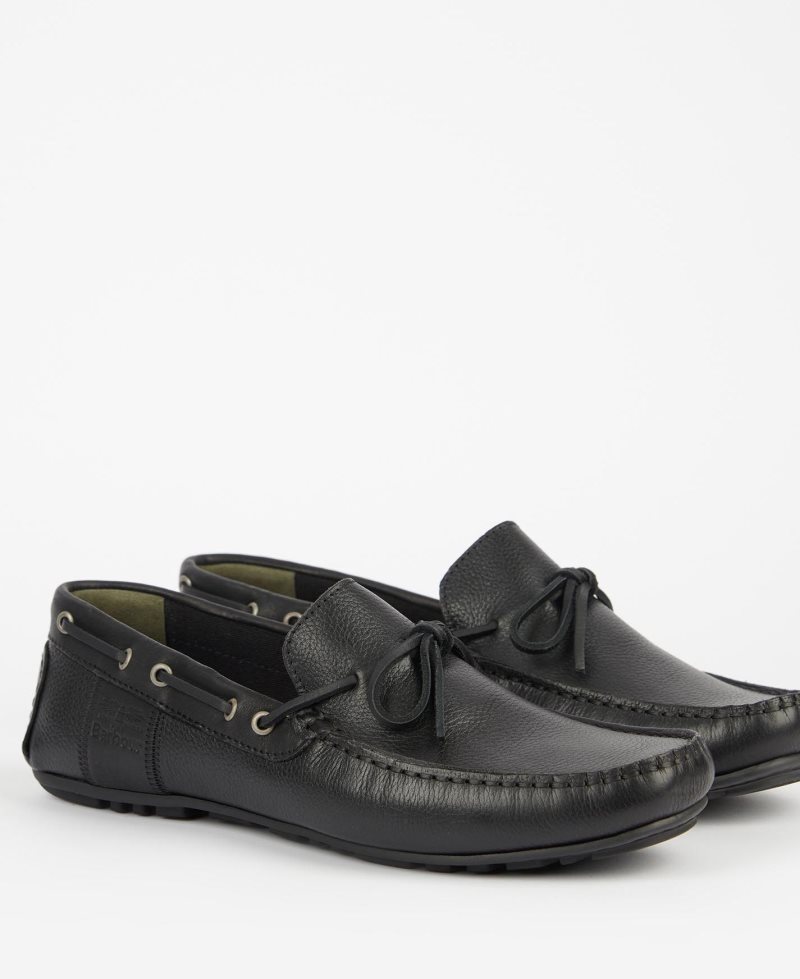 Black Barbour Clark Loafers | YNZ-890165