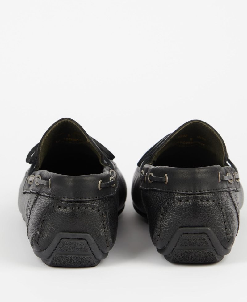 Black Barbour Clark Loafers | YNZ-890165