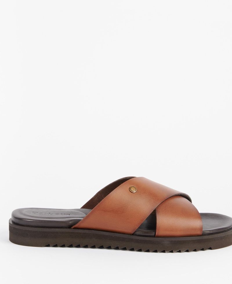 Black Barbour Marco Sandals | IEU-726153