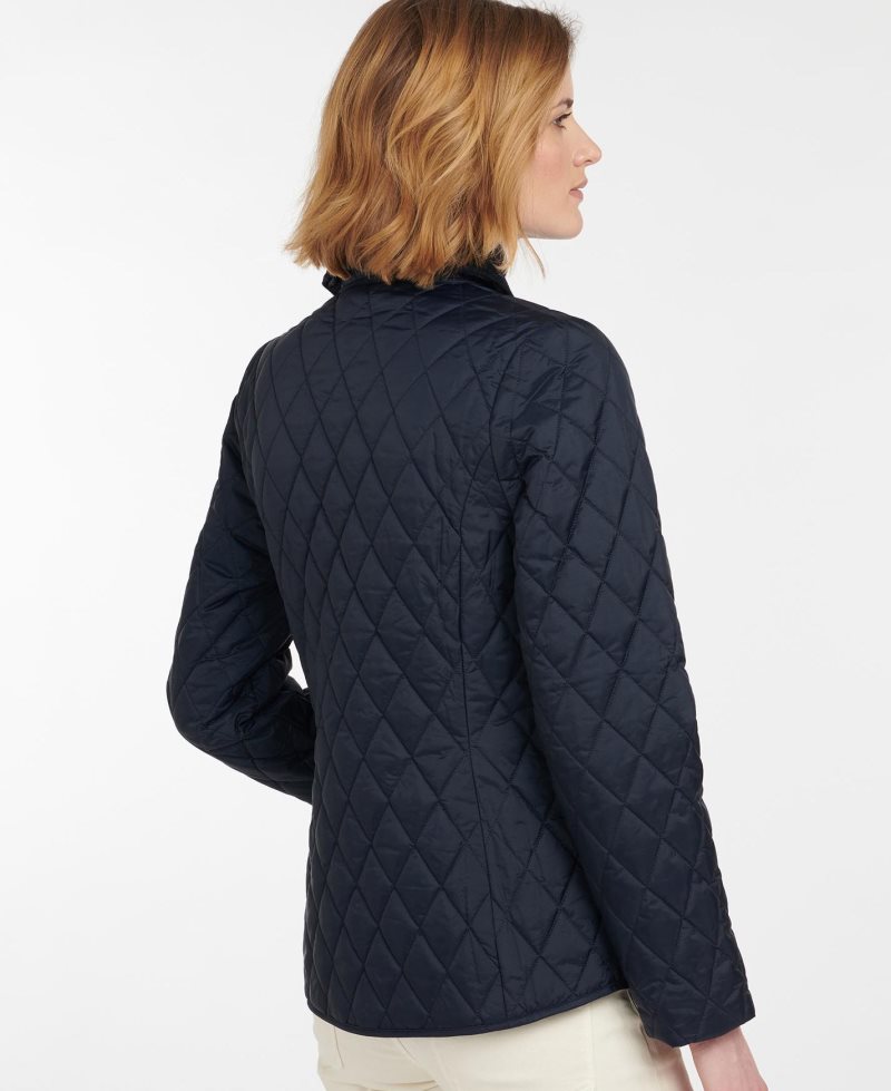 Black Barbour Omberlsey Quilted Jacket | KBL-836402