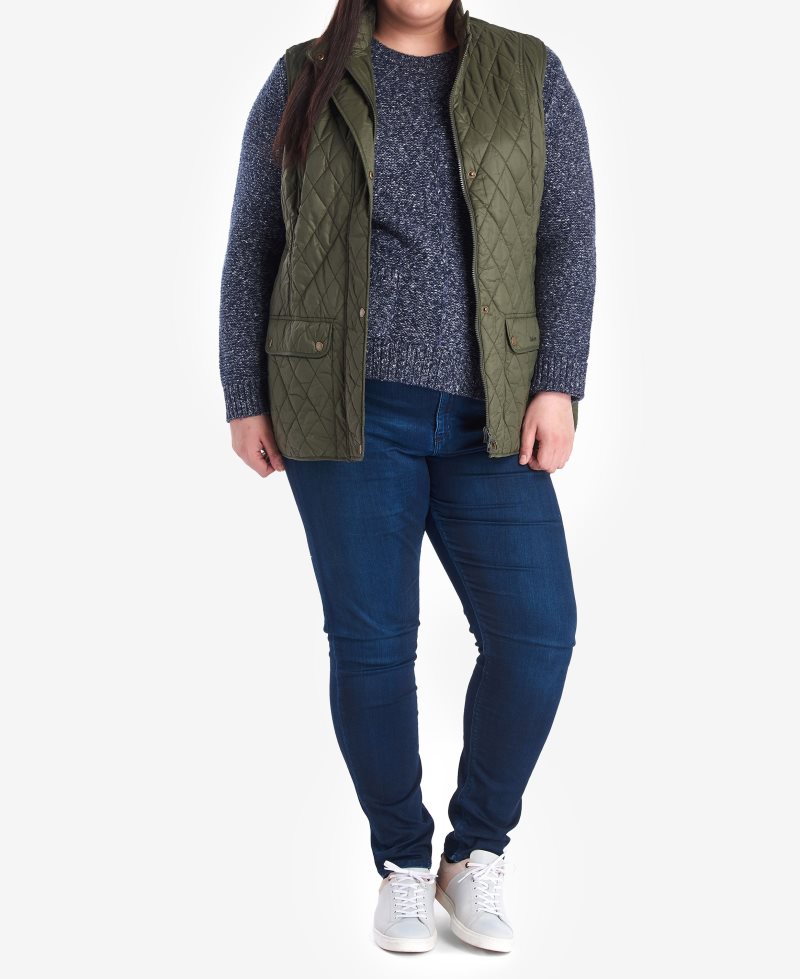 Black Barbour Otterburn Vest (Plus Size) | RPQ-145278