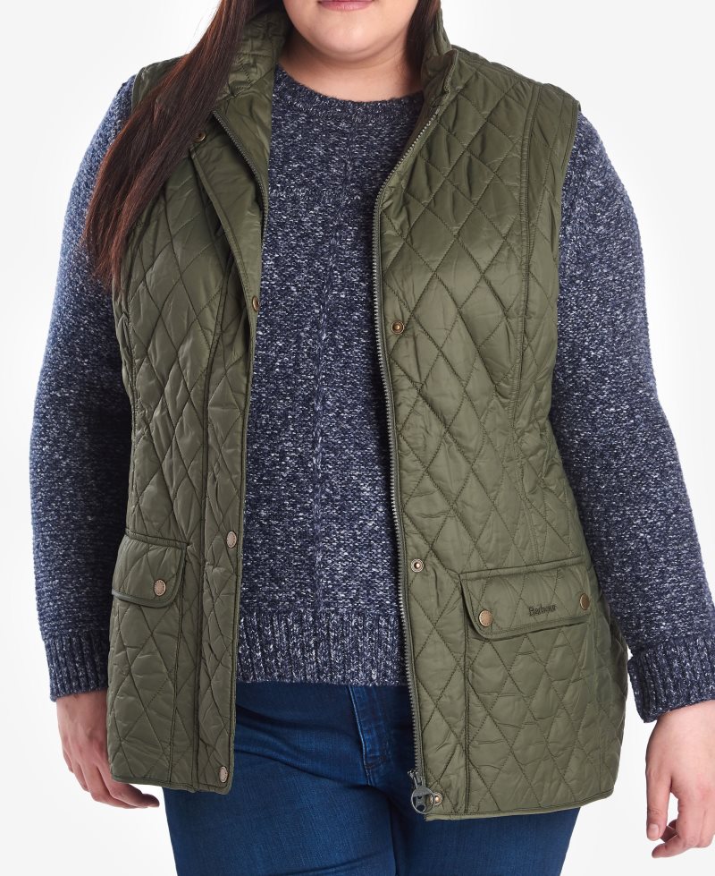 Black Barbour Otterburn Vest (Plus Size) | RPQ-145278