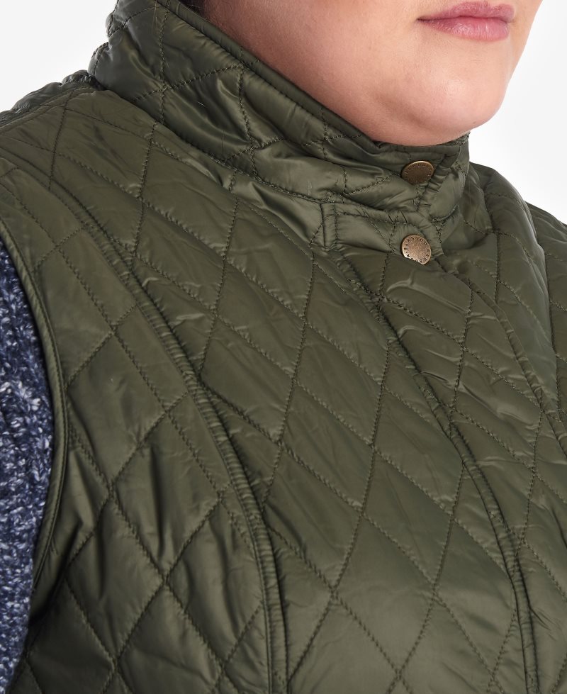 Black Barbour Otterburn Vest (Plus Size) | RPQ-145278