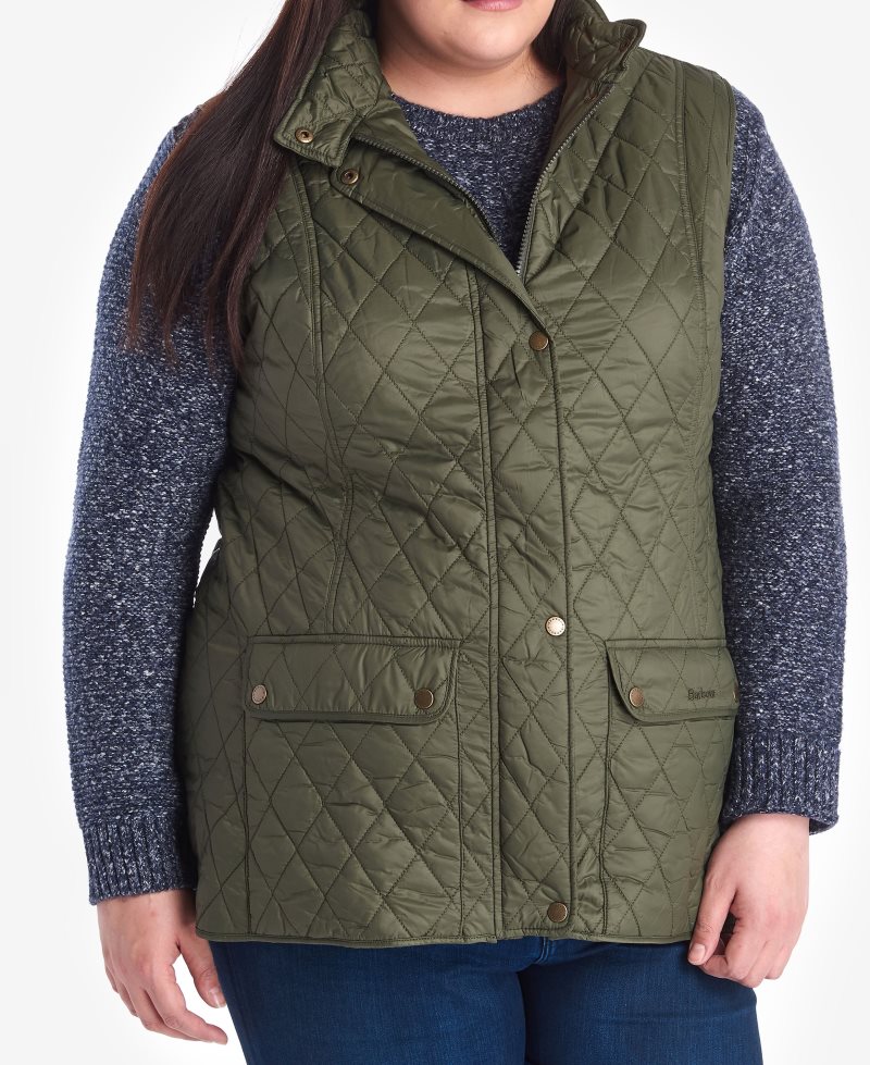 Black Barbour Otterburn Vest (Plus Size) | RPQ-145278