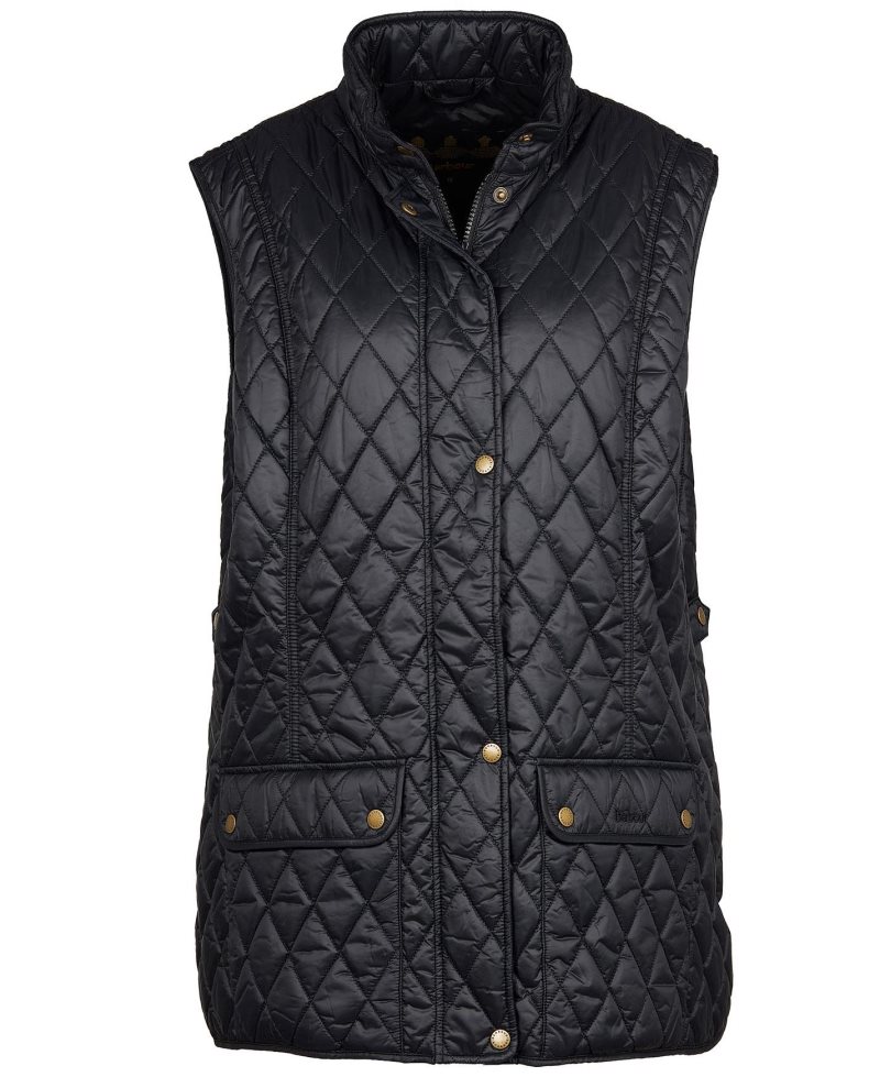 Black Barbour Plus Otterburn Gilet | DAF-769304