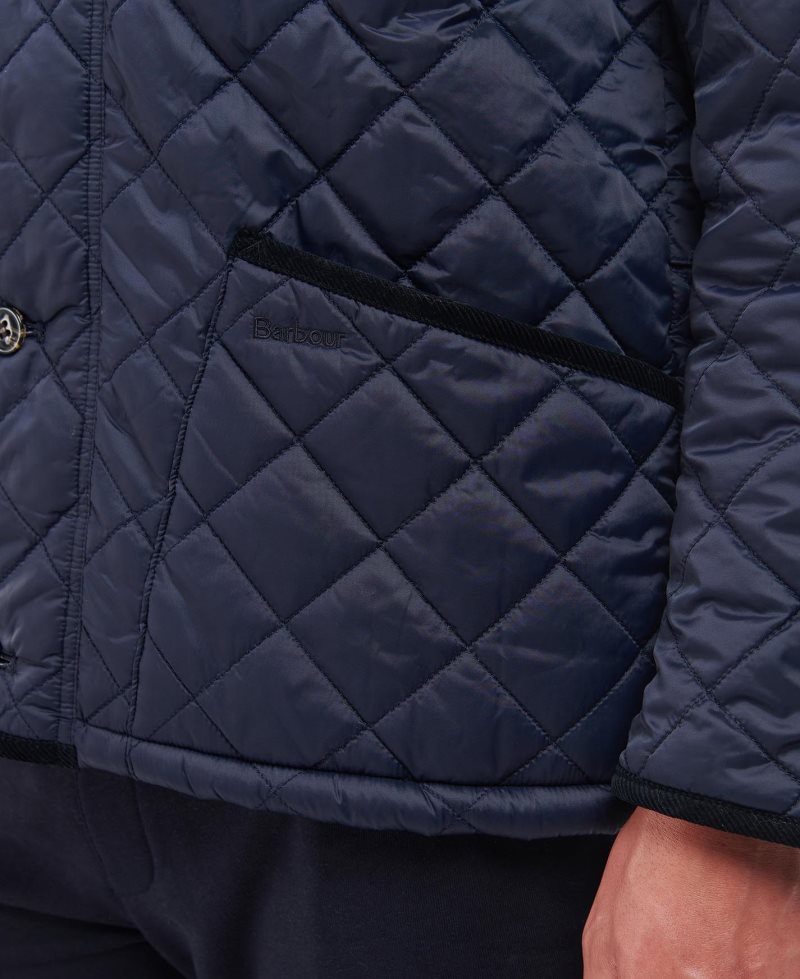 Black Barbour Winter Liddesdale Quilted Jacket | LQJ-082745