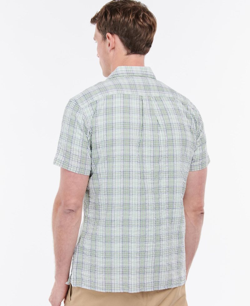 Blue Barbour Deanhill Short Sleeve Summer Shirt | CJD-876049