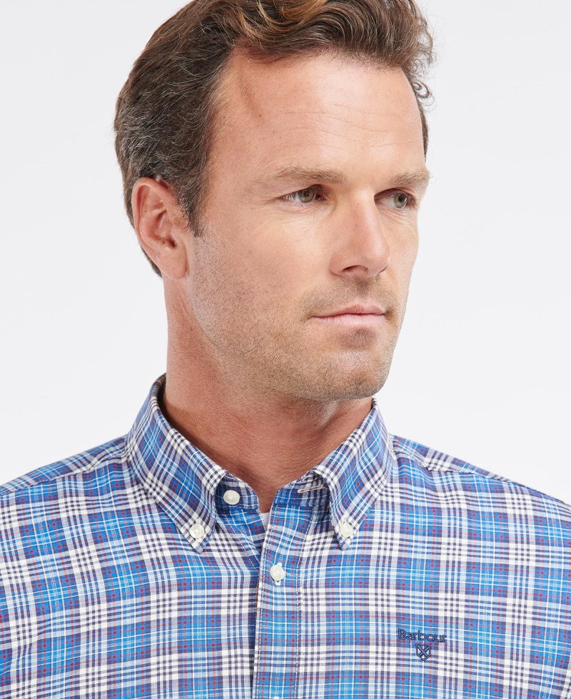 Blue Barbour Spillman Shirt | WOM-971382